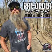 Load image into Gallery viewer, fear the beard MIDWEST OCR shirt

