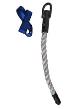 Load image into Gallery viewer, Rope nunchucks can be found on multi-rigs at obstacle course races. Great for OCR training as well as Ninja Warrior training.
