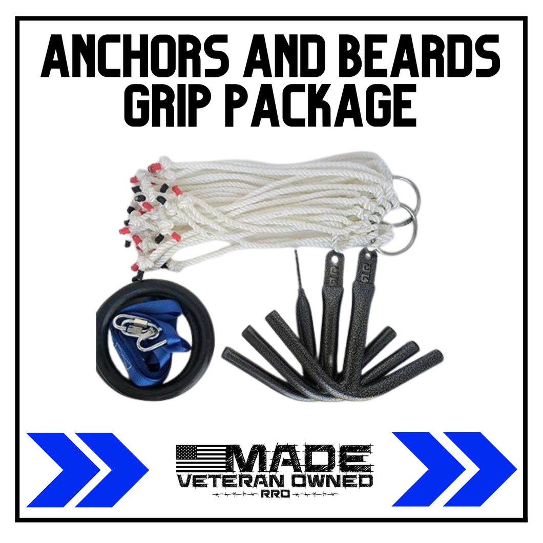 Training for your next Savage Race? Anchors Aweigh and Twirly Bird are obstacles that you will see on race day. Add these hanging grips to your OCR gear to be race ready.