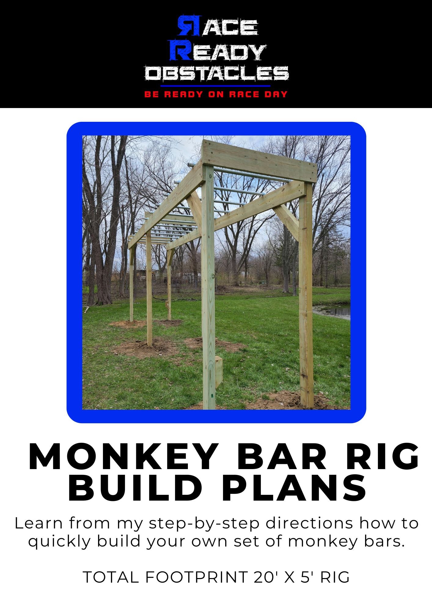 Monkey Bar Rig Build Plans – Race Ready Obstacles