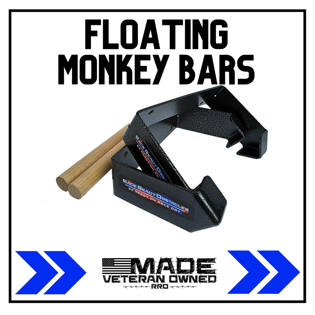 Floating Monkey Bars, also referred to as Gibbons at some OCR races. Challenging grip that can be found at several different obstacle racing events.