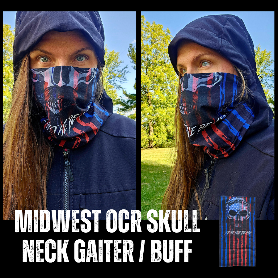 Midwest OCR Skull Neck Gaiter