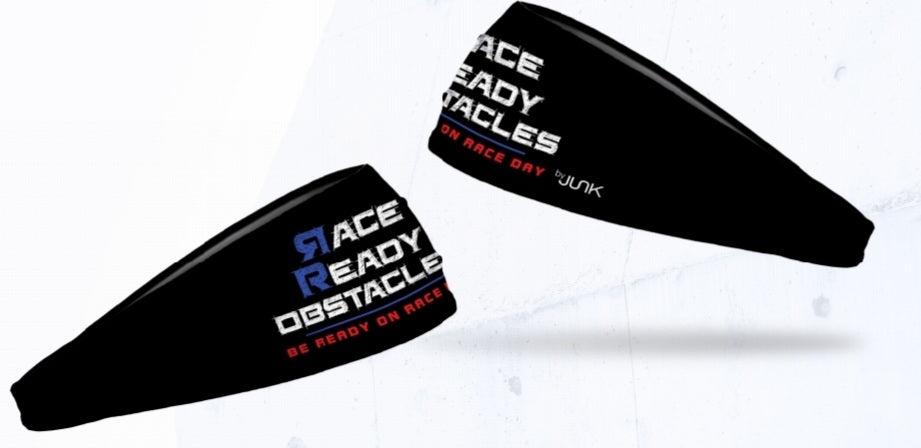 Show that your Race Ready with our Race Ready Obstacles Junk Headband.